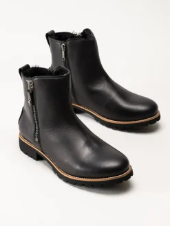 Panama Jack - Fiore Igloo Trav - Svarta vattentäta fodrade boots