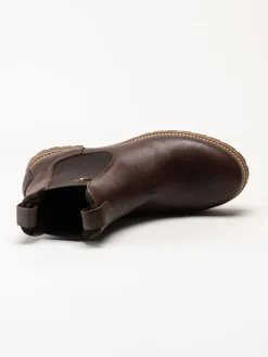 Panama Jack - fransesca Igloo - Bruna fårskinnsfodrade boots i skinn