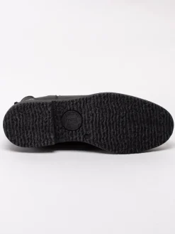 Panama Jack - Garnock Igloo C2 - Svarta fårskinnsfodrade boots i skinn