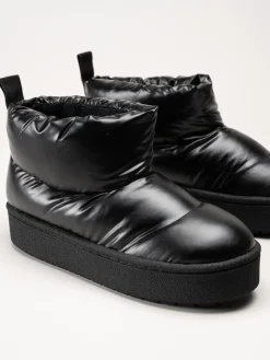 Philip Hog - Moa - Svarta boots i nylon