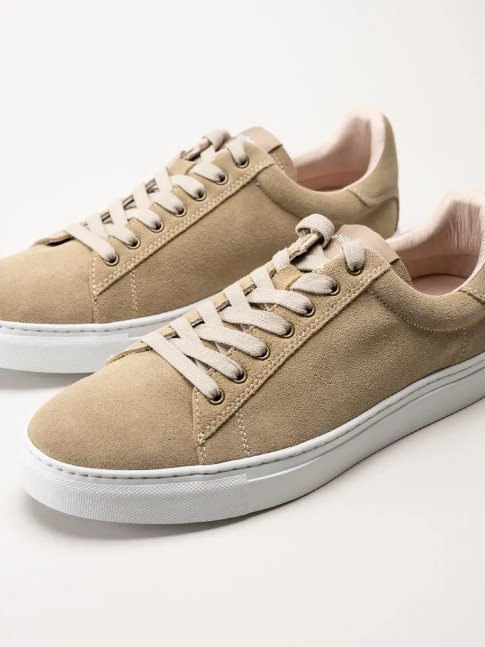 Philip Hog - Selim - Beige sneakers i mocka