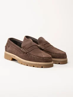 Playboy Footwear - Austin 2.0 - Bruna loafers i mocka