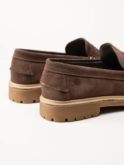 Playboy Footwear - Austin 2.0 - Bruna loafers i mocka