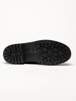 Playboy Footwear - Cowen - Svarta kängor i mocka