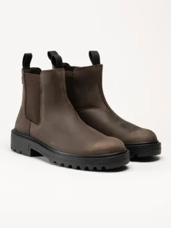 PoleCat - Camp Harvard Gtx - Mörkbruna fodrade boots