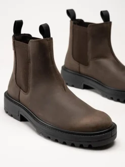 PoleCat - Camp Harvard Gtx - Mörkbruna fodrade boots