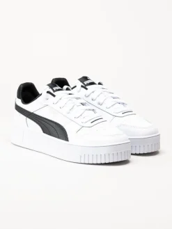 Puma - Carina Street - Vita sneakers i skinn