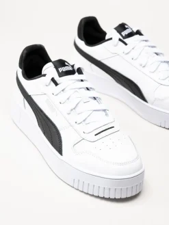 Puma - Carina Street - Vita sneakers i skinn