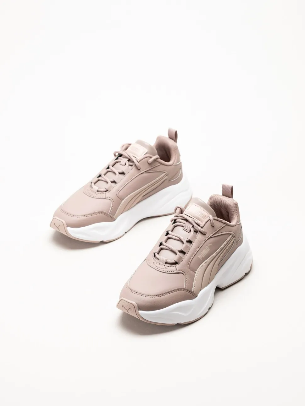Puma - Cassia 2.0 - Rosa sneakers i skinnimitation