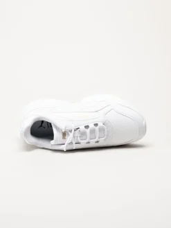 Puma - Cassia 2.0 - Vita sneakers i skinnimitation