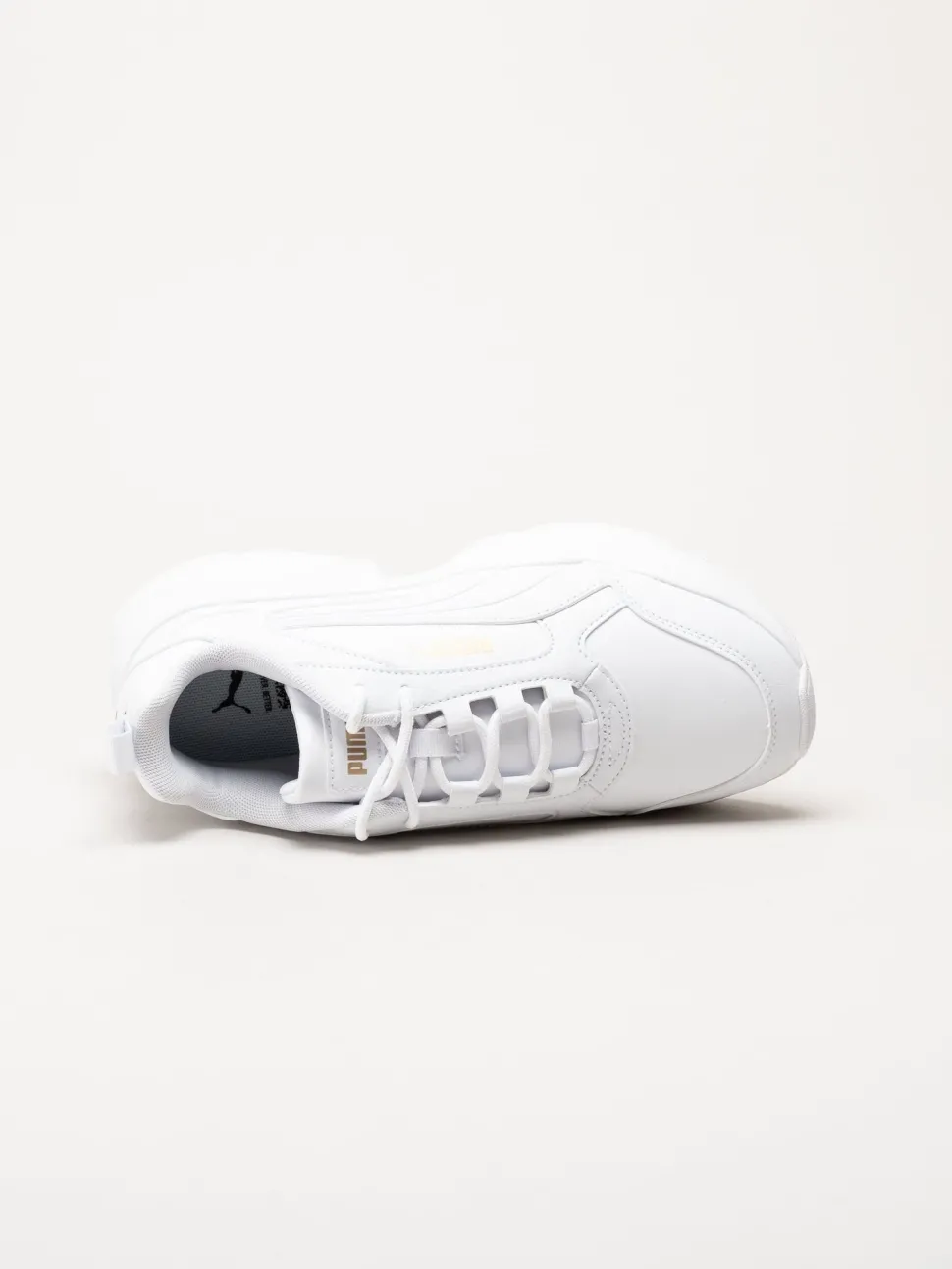 Puma - Cassia 2.0 - Vita sneakers i skinnimitation