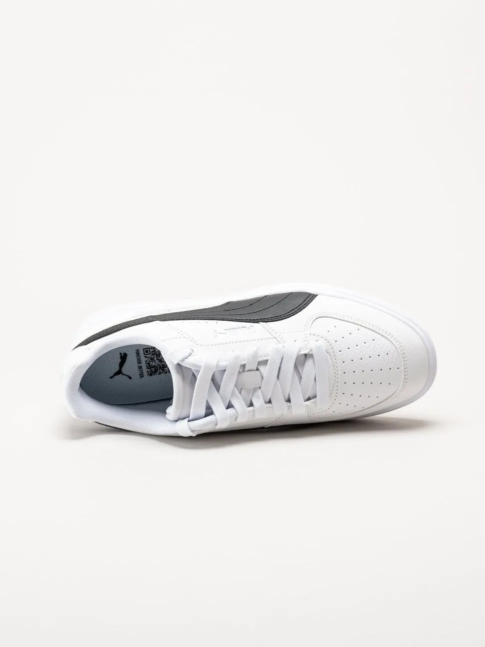 Puma - Caven III - Vita sneakers i skinnimitation