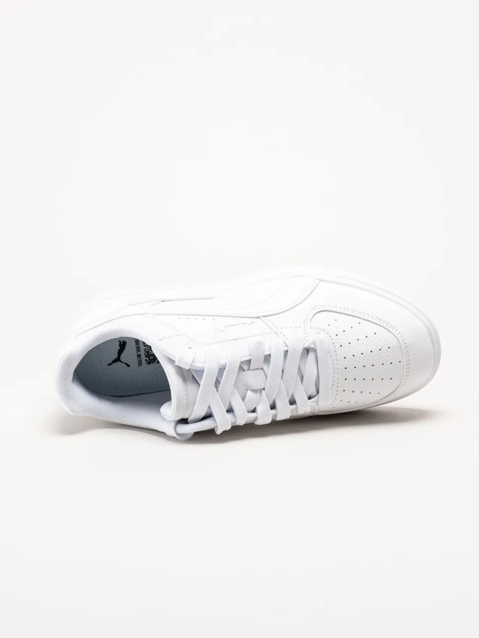 Puma - Caven III - Vita sneakers i skinnimitation