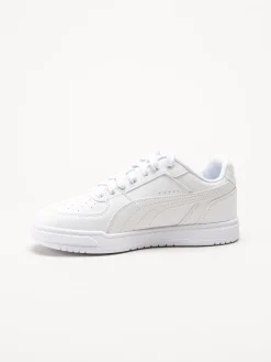 Puma - Caven III - Vita sneakers i skinnimitation