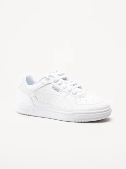 Puma - Caven III - Vita sneakers i skinnimitation
