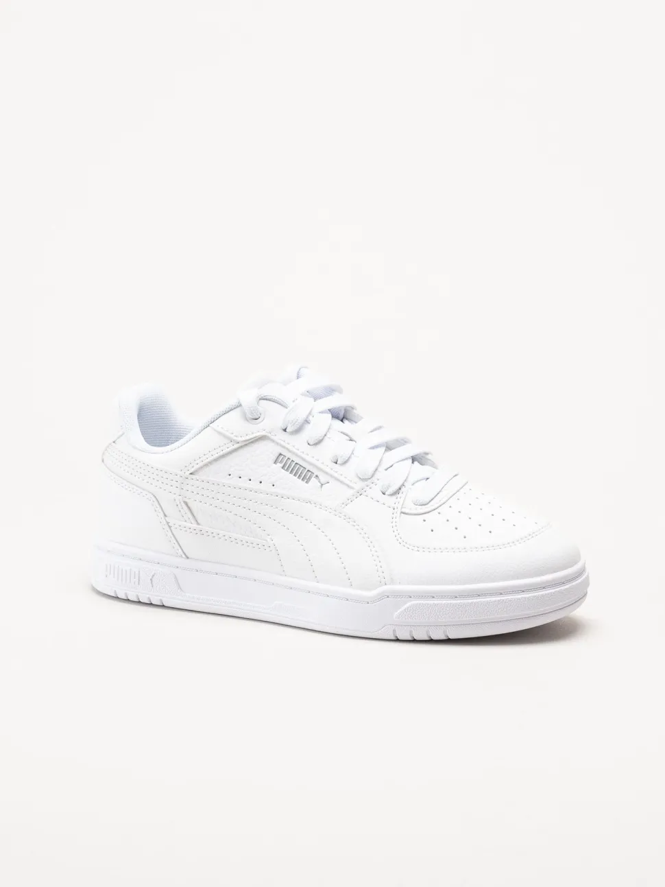 Puma - Caven III - Vita sneakers i skinnimitation