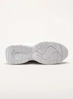 Puma - Cilia Mode - Vita sneakers i skinnimitation