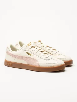 Puma - Club II Era - Beiga sneakers i skinn