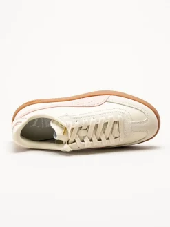 Puma - Club II Era - Beiga sneakers i skinn