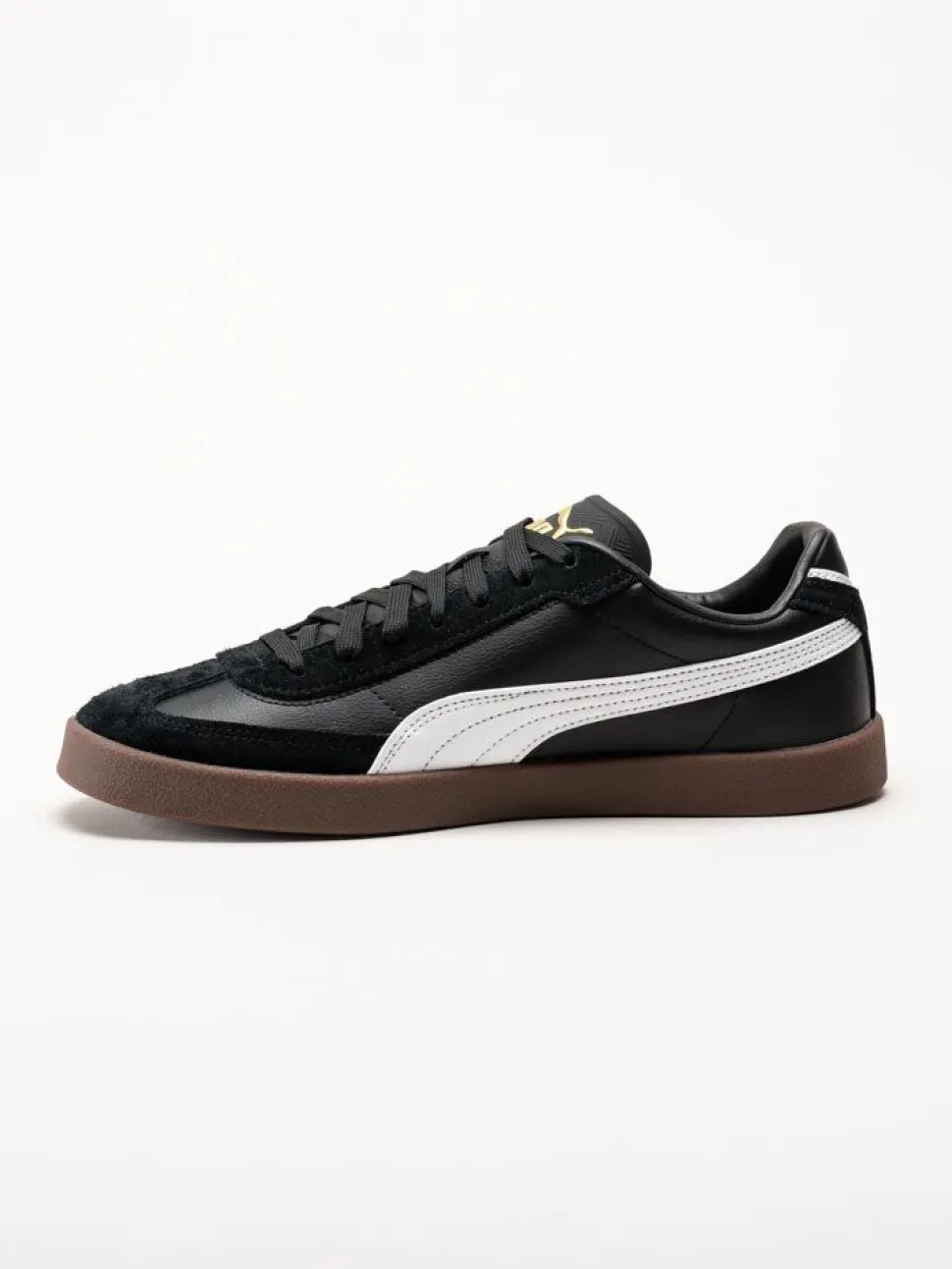 Puma - Club II Era - Svarta retrosneakers i skinn