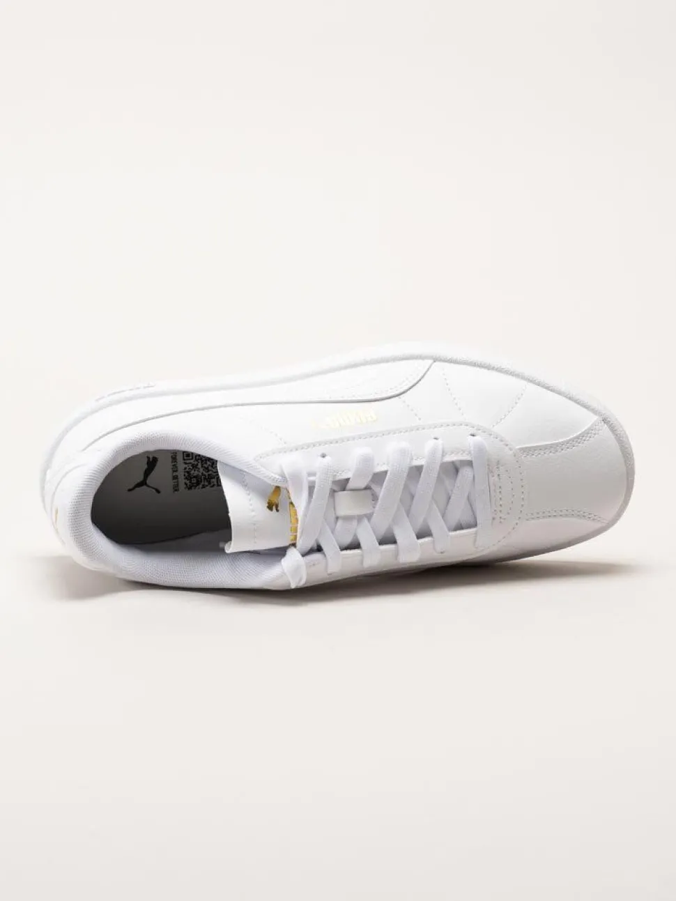 Puma - Club II SL - Vita sneakers i skinnimitation