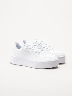 Puma - Court Lally Skye - Vita platåsneakers