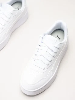 Puma - Court Lally Skye - Vita platåsneakers