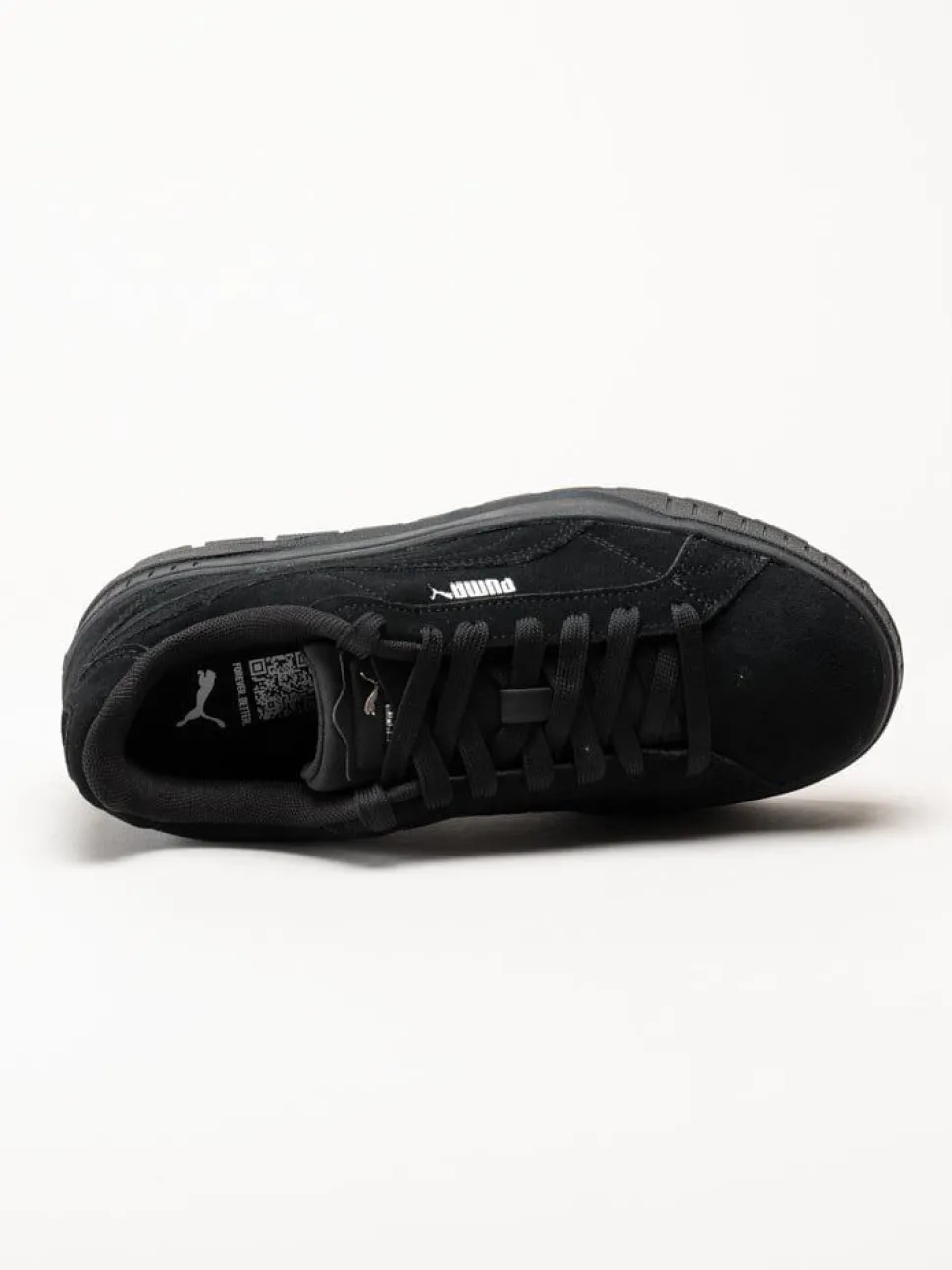 Puma - Karmen II - Svarta platåsneakers i mocka