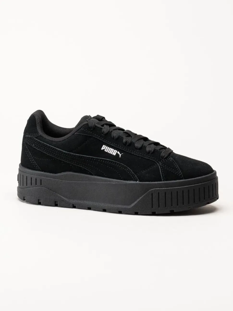 Puma - Karmen II - Svarta platåsneakers i mocka
