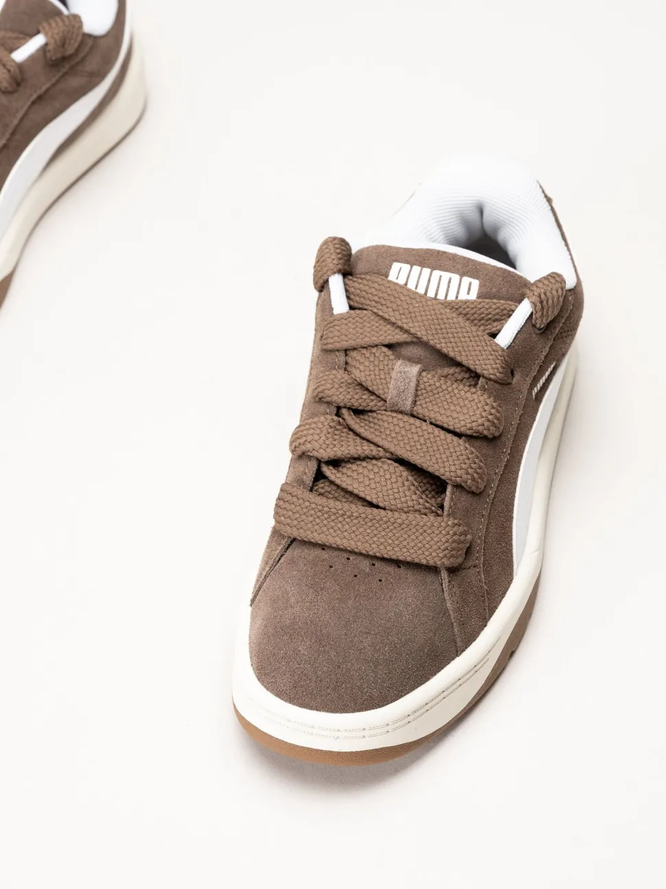 Puma - Park Lifstyle Easy SD - Bruna sneakers i mocka