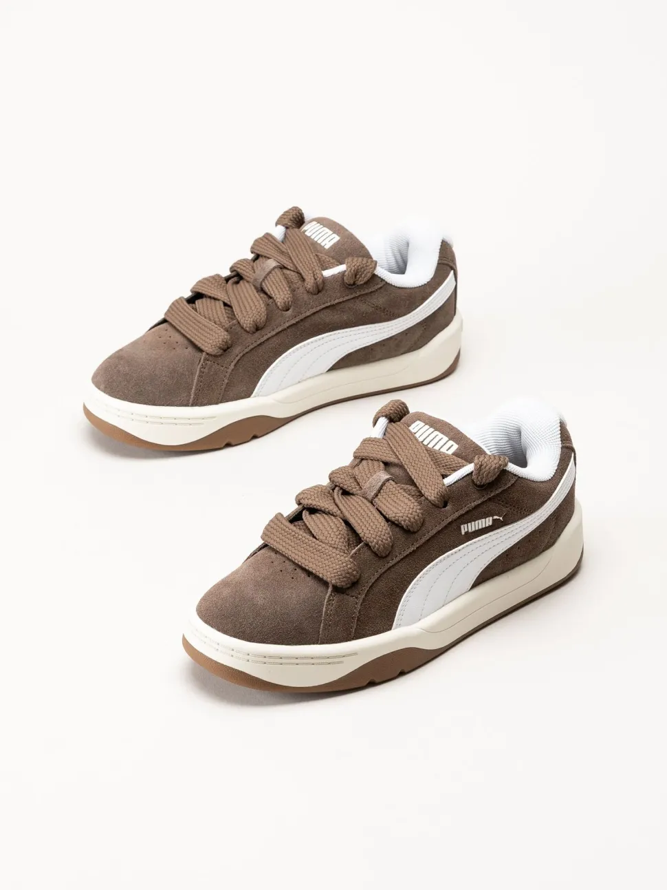 Puma - Park Lifstyle Easy SD - Bruna sneakers i mocka