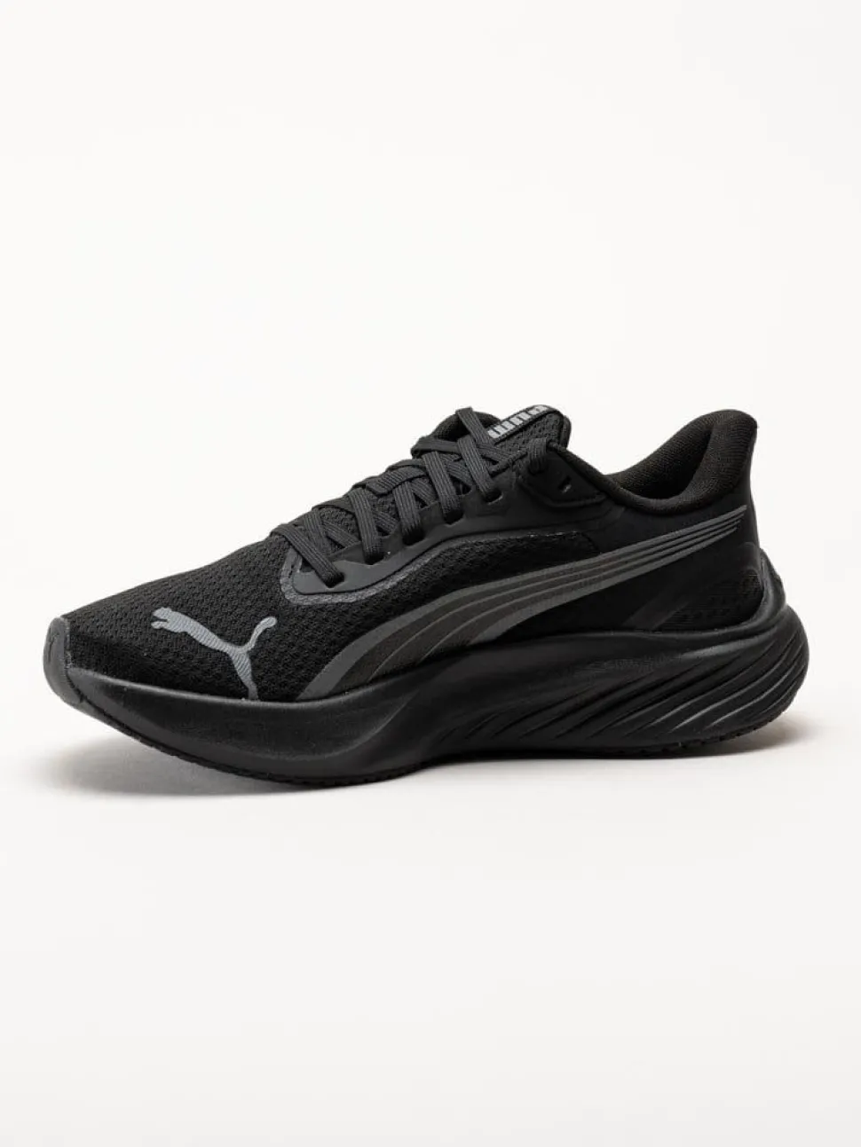 Puma - Pounce Lite - Svarta löparskor i textil