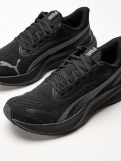 Puma - Pounce Lite - Svarta löparskor i textil