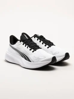Puma - Pounce Lite - Vita löparskor i textil