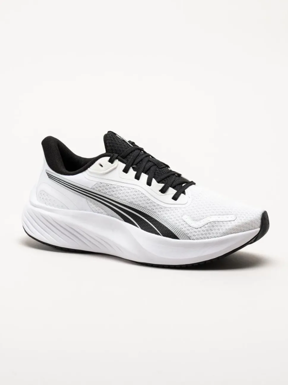 Puma - Pounce Lite - Vita löparskor i textil