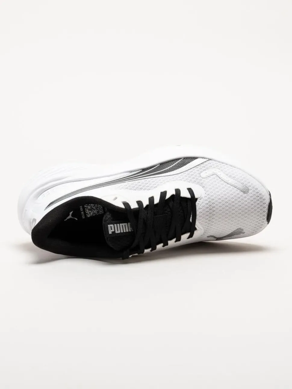 Puma - Pounce Lite - Vita löparskor i textil