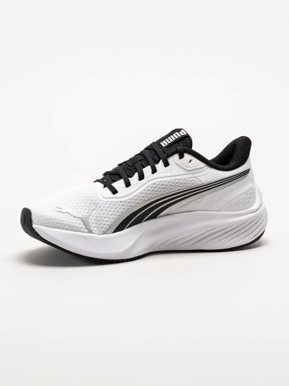 Puma - Pounce Lite - Vita löparskor i textil