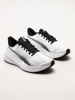 Puma - Pounce Lite - Vita löparskor i textil