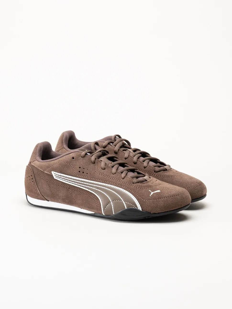 Puma - Puma Catch SD - Bruna sneakers i mocka