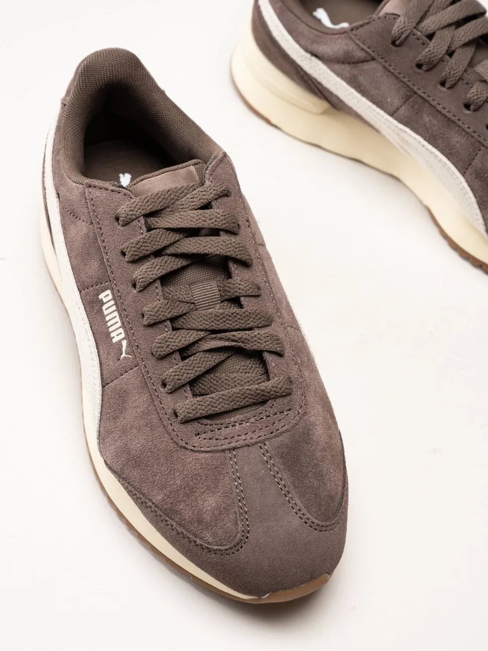 Puma - R78 Wind Sd - Bruna sneakers i mocka