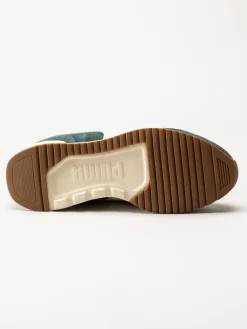 Puma - R78 Wind Sd - Gröna sneakers i mocka