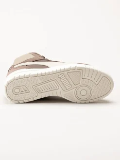 Puma - Shuffle Downtown Mid Wtr - Bruna fodrade sneakers i mocka
