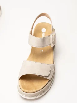 Remonte - Beige platåsandal