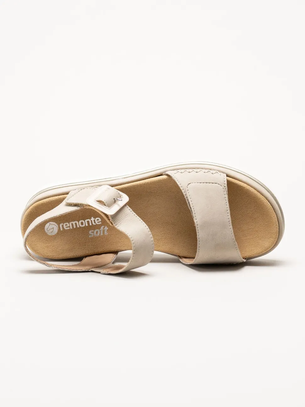 Remonte - Beige platåsandal
