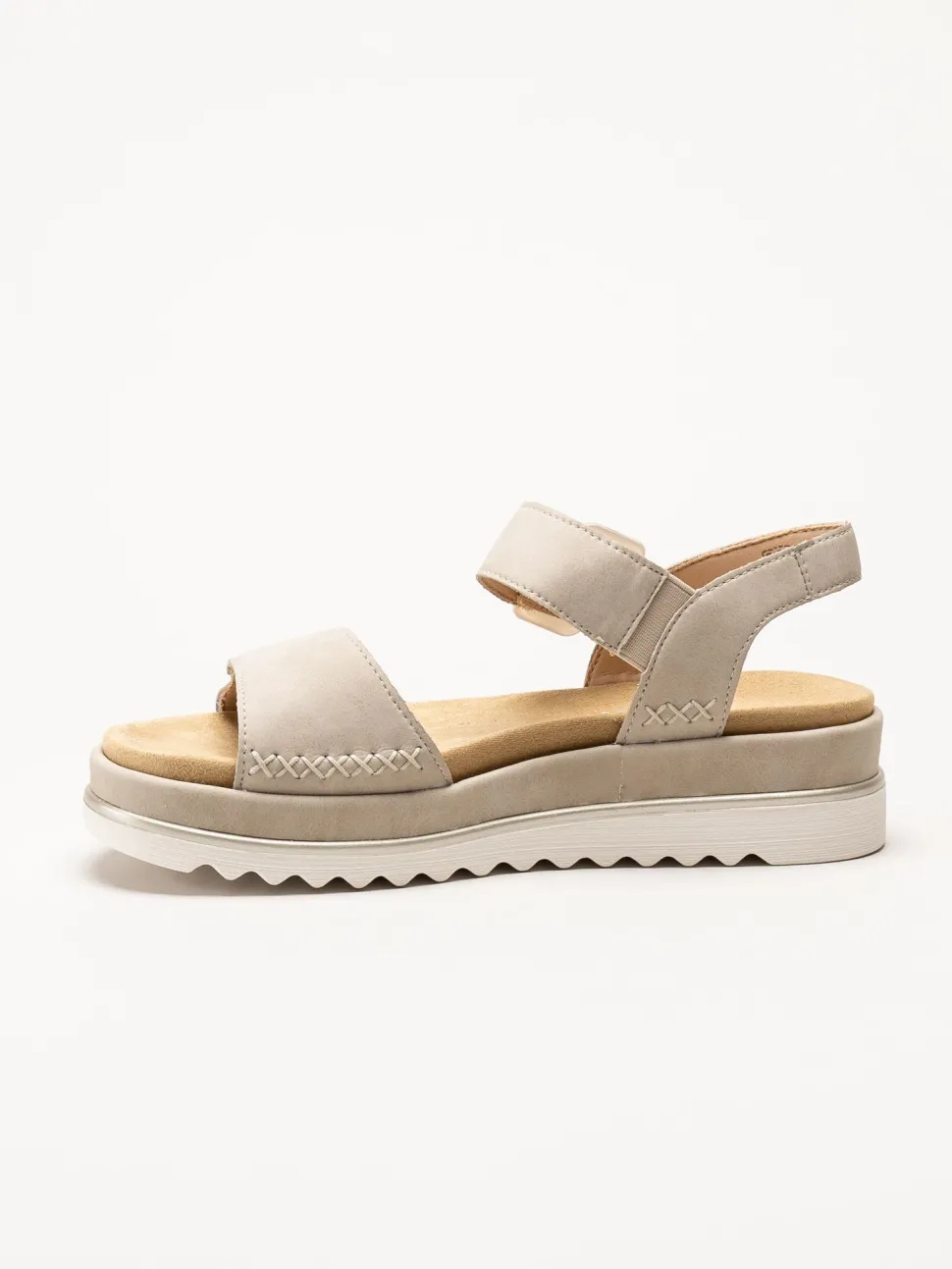 Remonte - Beige platåsandal