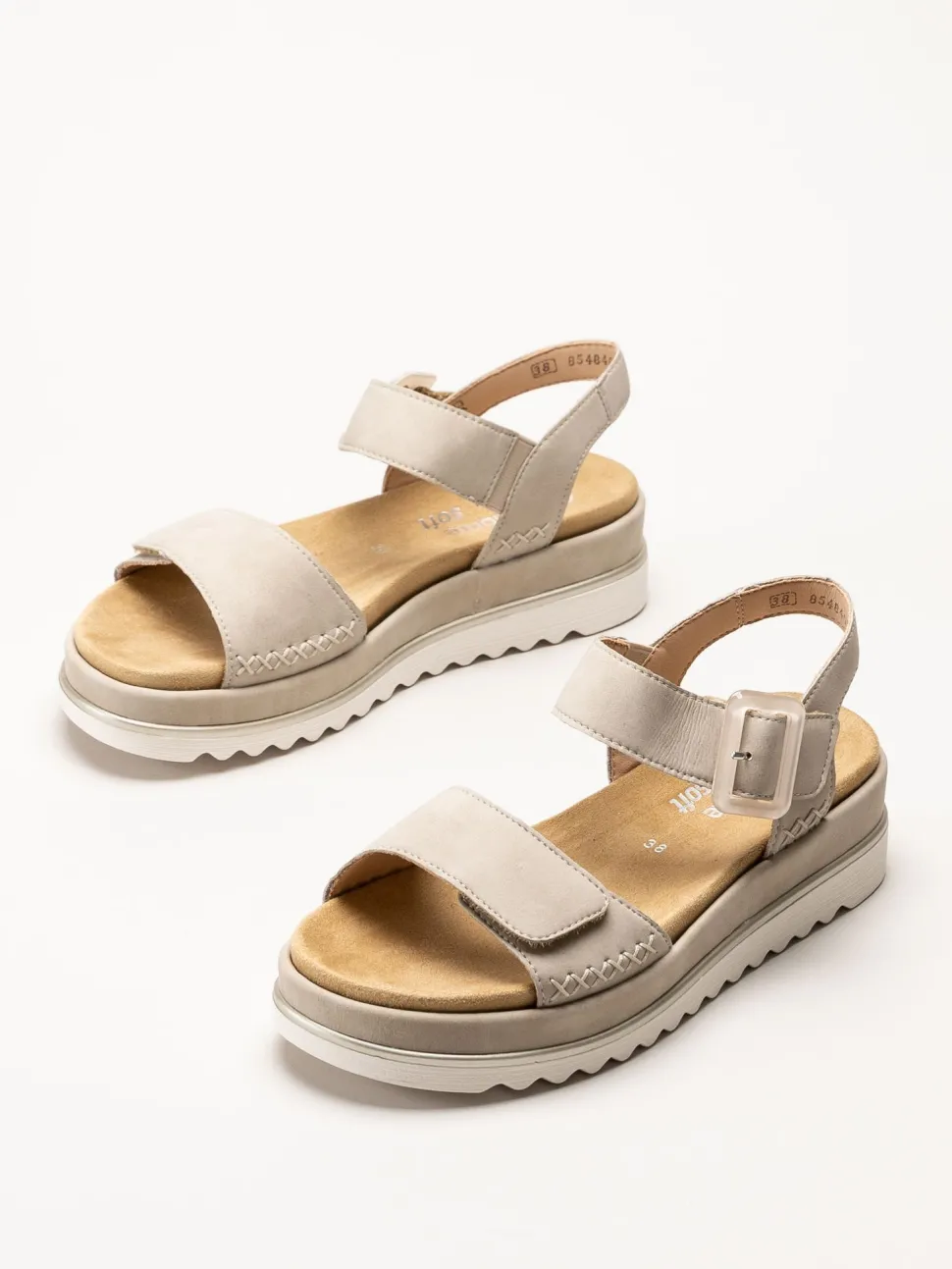 Remonte - Beige platåsandal