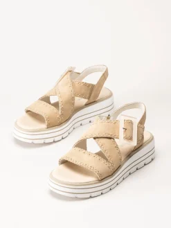 Remonte - Beige sandaler