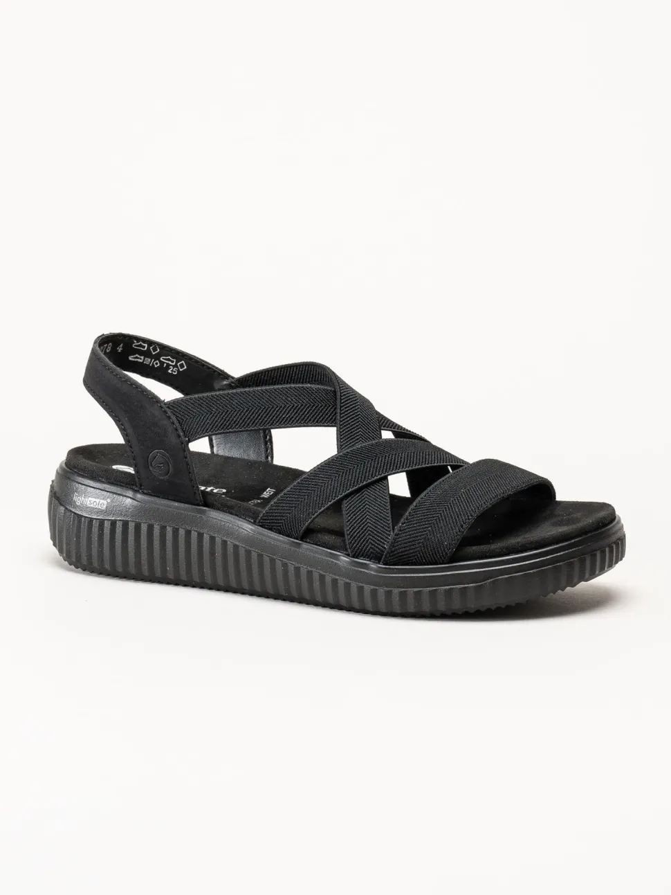 Remonte - Svarta sandaler