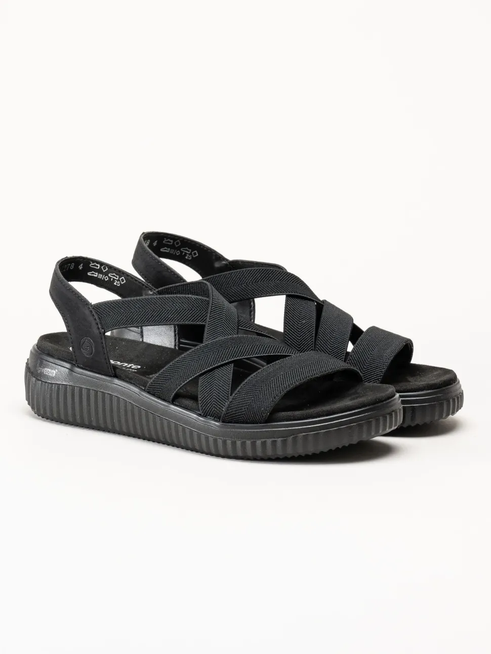 Remonte - Svarta sandaler