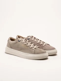 Replay - Creep City - Beige sneakers i mocka